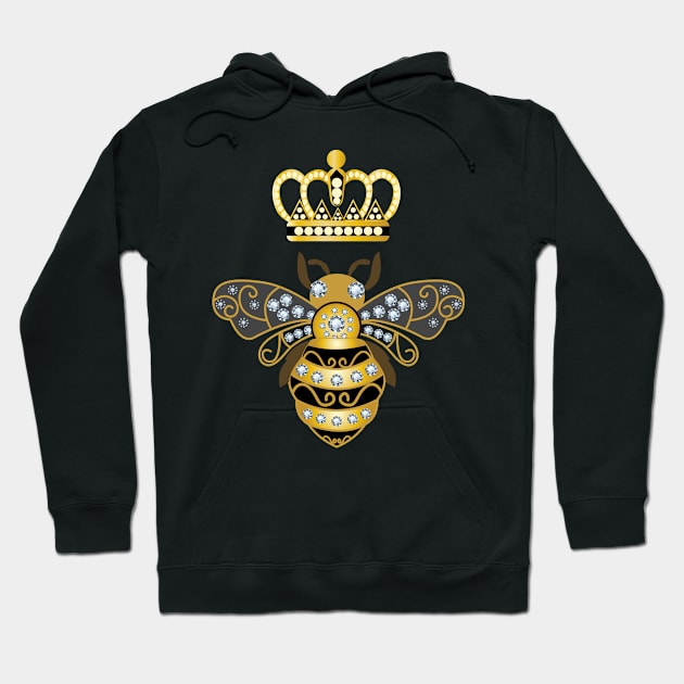 bumble bee Hoodie by CreativeShirt